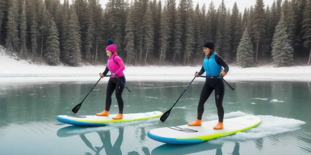 What type of shoes should i wear for winter paddle boarding?